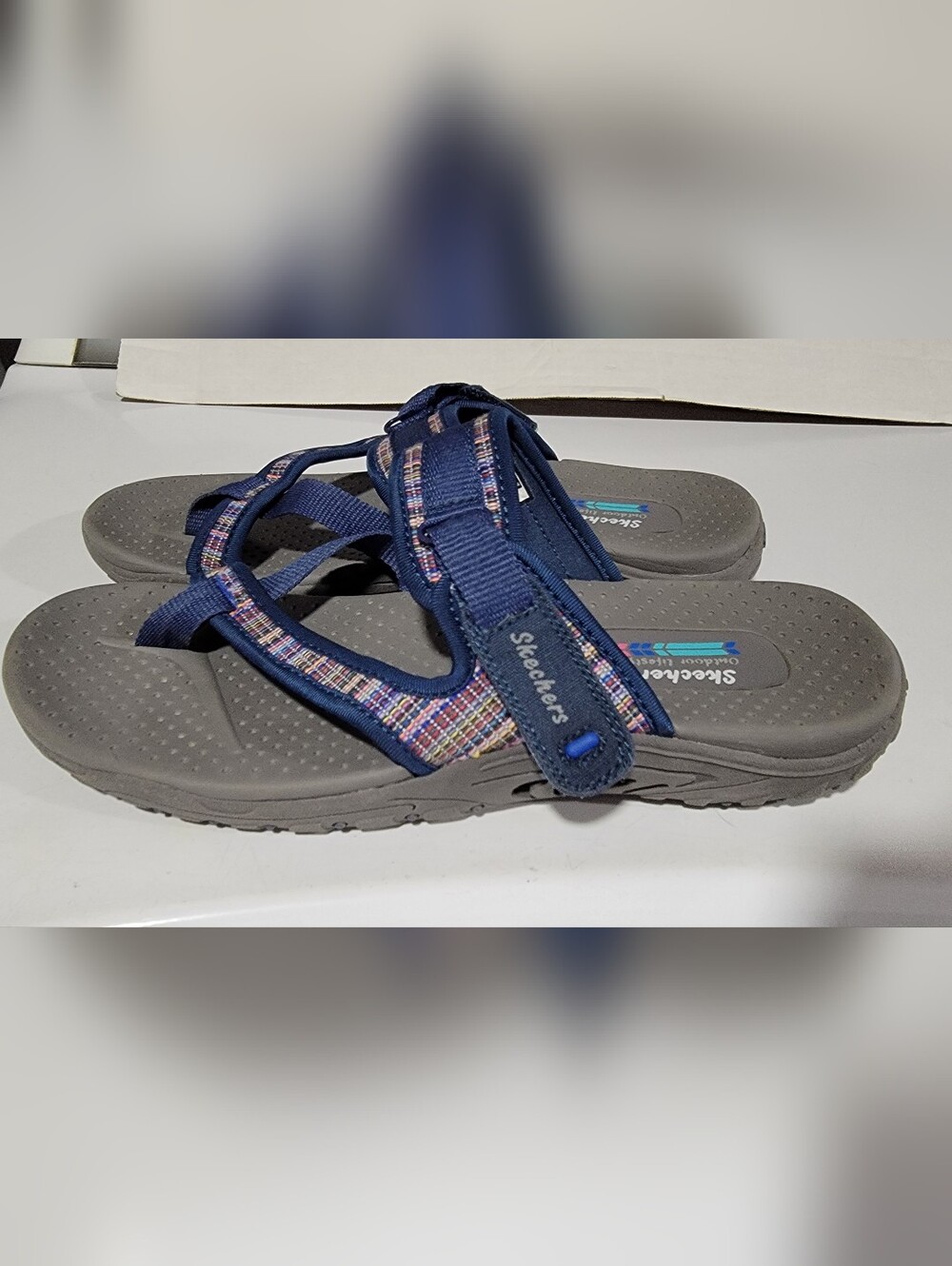 Adjustable Skechers sandals. Size 10 - Picture 5 of 8